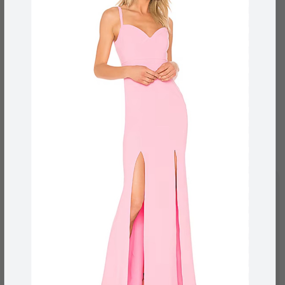 Likely Alameda Gown in Sachet Pink